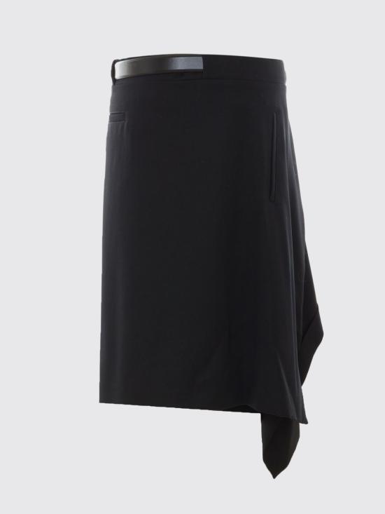 26FW 디 아티코 미디 스커트 261WCS00313WWW065AA 100 Black - THE ATTICO