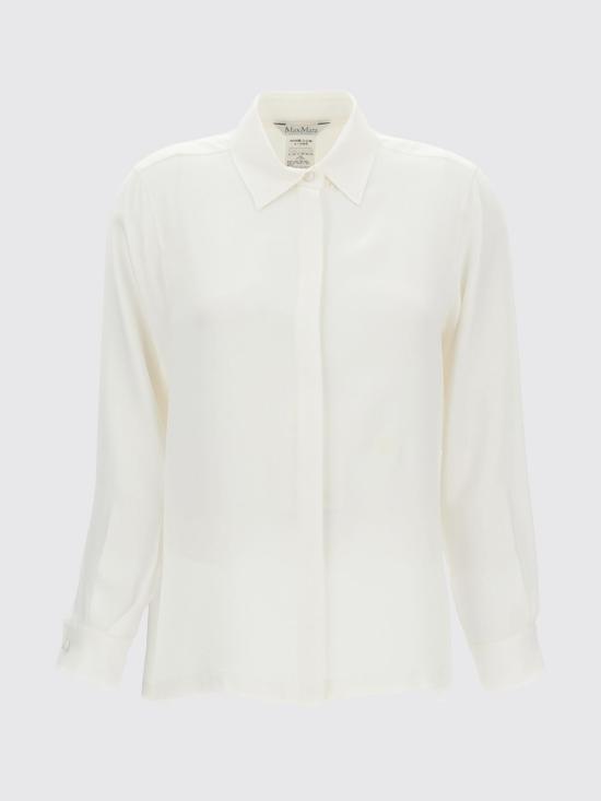 26FW 막스마라 셔츠 2621116021600 002 White - MAX MARA