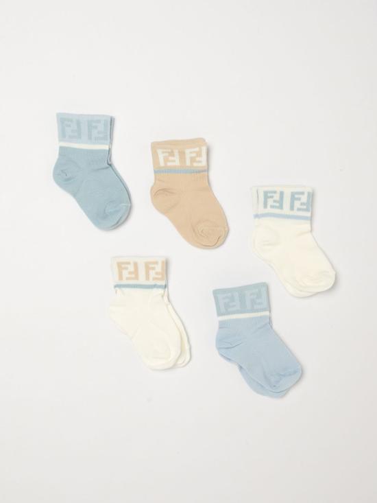 26FW [키즈] 펜디 언더웨어 BMN026ASQV F1PMJ Multicolor