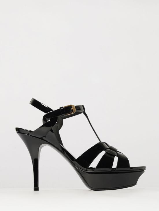 26FW 생로랑 트리뷰트 플랫폼 샌들 315490AAAOW 1000 Black