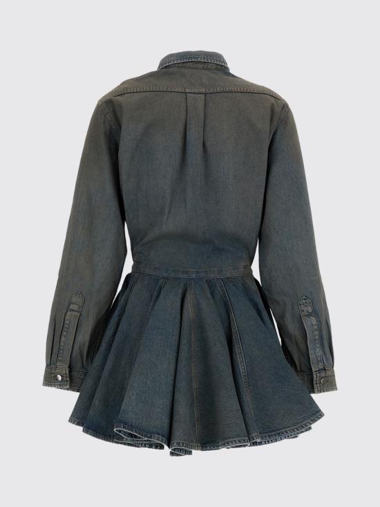 26FW 하이쿠레 숏 원피스 HEW08117DF210L0940 L0940 Blue - HAIKURE