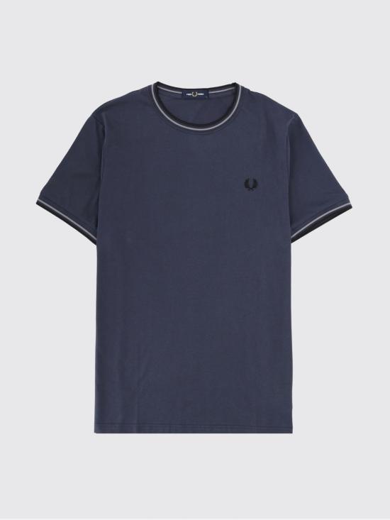 26SS 프레드페리 반팔 티셔츠 FPM1588V57 01B Charcoal - FRED PERRY
