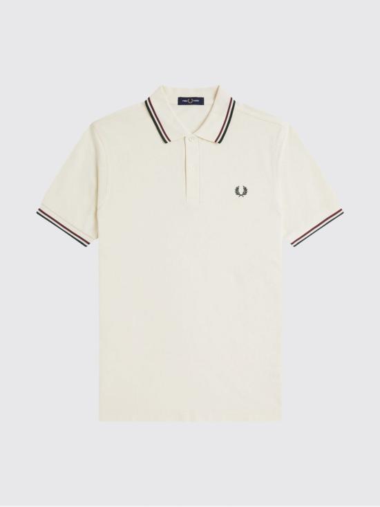 26SS 프레드페리 폴로 티셔츠 FPM3600P57 84A Ivory - FRED PERRY