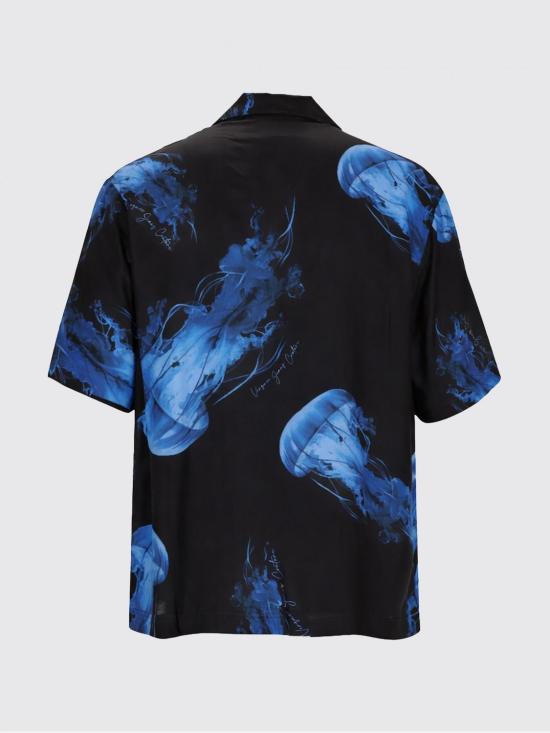 26SS 베르사체 셔츠 80GAL2B0NS808 899 Black - VERSACE