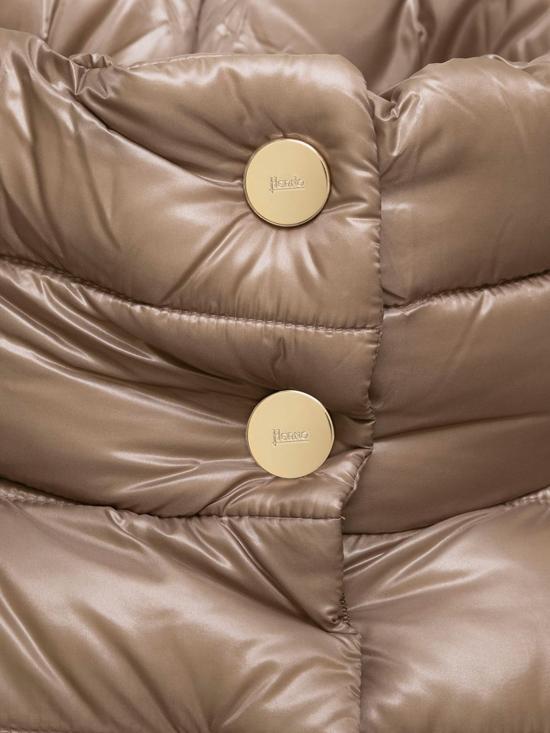26FW 에르노 아멜리아 A 쉐입 패딩 PI0505DIC12017Z 2600 Grey - HERNO