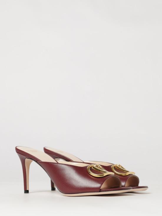 26FW 발렌티노 가라바니 뮬/슬리퍼 S0NQ4ZIC AFD Red - VALENTINO GARAVANI