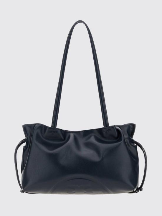 26FW 토리버치 엘라 리사이클드 드로스트링 스몰 토트 핸드백 178768 401 Blue - TORY BURCH