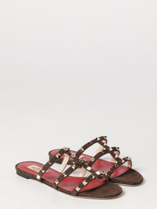 26FW 발렌티노 가라바니 뮬/슬리퍼 S0C49CVB 0TO Brown - VALENTINO GARAVANI