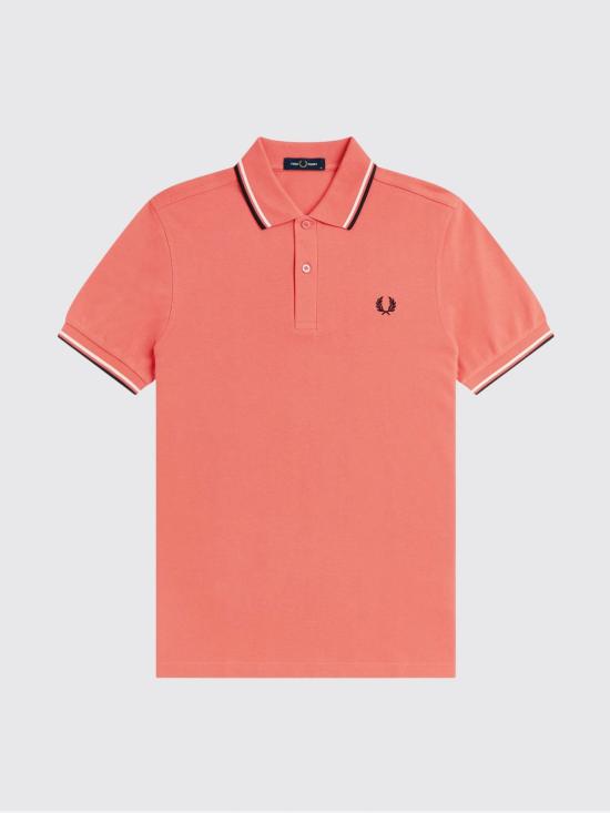 26SS 프레드페리 폴로 티셔츠 FPM3600P58 04C Pink - FRED PERRY