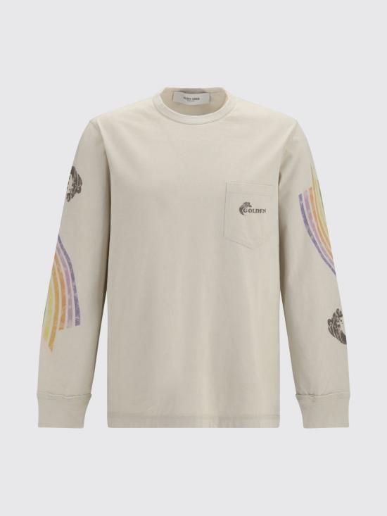 26FW 골든구스 반팔 티셔츠 GUP02765P00262812539 White - GOLDEN GOOSE