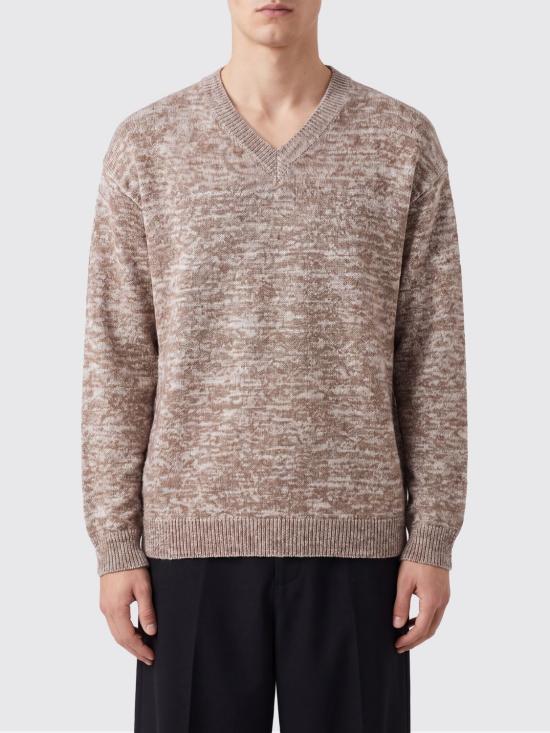 26SS 마르지엘라 V넥 스웨터 S50HN0019M13152 005F Beige