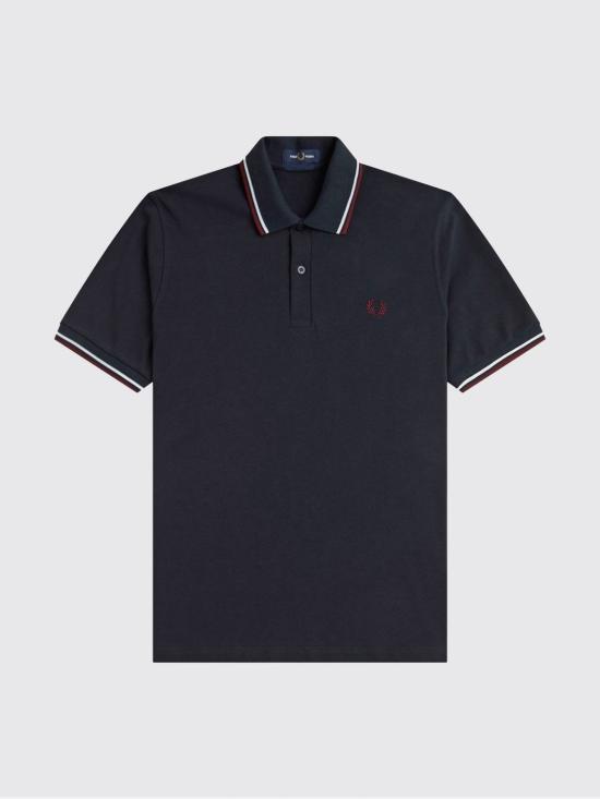 26SS 프레드페리 폴로 티셔츠 FPM1257 37B Blue - FRED PERRY