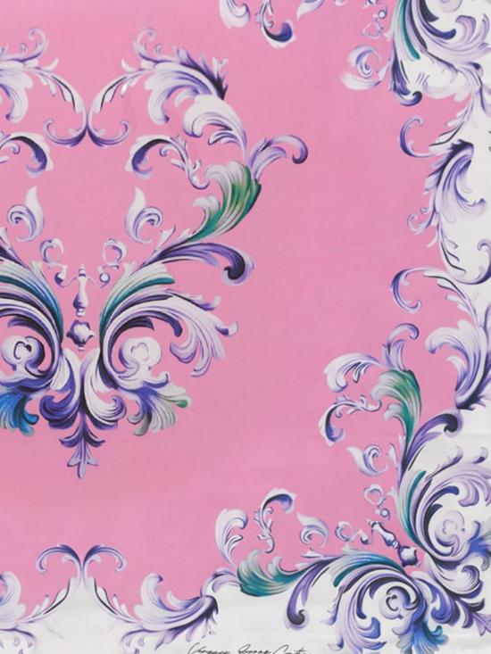 26SS 베르사체 머플러/스카프 80HA7H02ZG430 V49 Pink - VERSACE