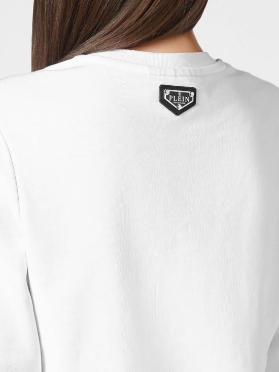 26SS 필립 플레인 스웨터 UADCWJO1018PJY002N 01 White - PHILIPP PLEIN