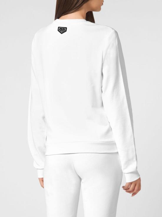 26SS 필립 플레인 스웨터 UADCWJO1018PJY002N 01 White - PHILIPP PLEIN