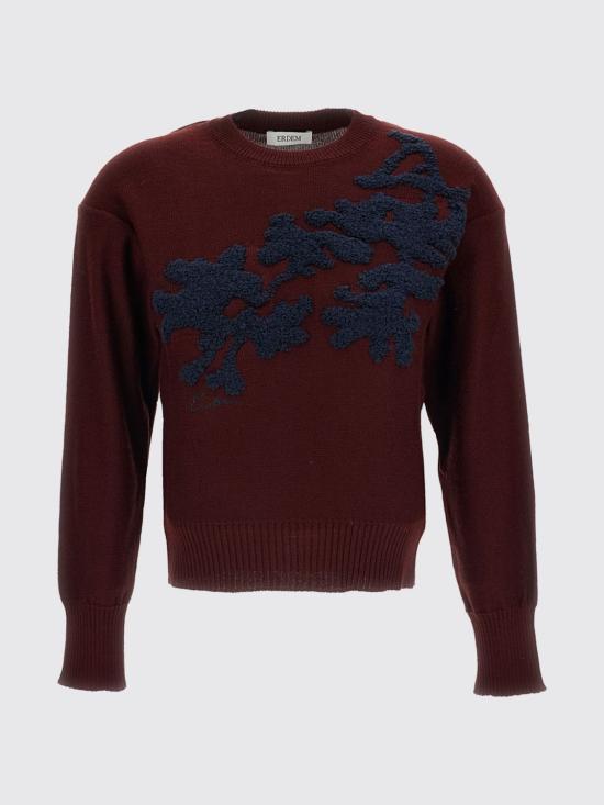 26FW 에르뎀 스웨터 PF26KT6430066012 BORDEAUX Burgundy - ERDEM