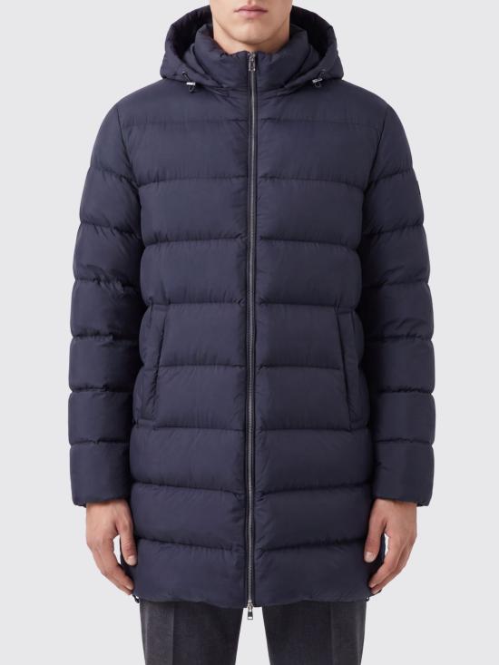 26FW 에르노 4 디렉션 스트레치 매트 패브릭 A-셰이프 재킷 4 디렉션 스트레치 매트 패브릭 A-셰이프 재킷 PI0017ULE12456Z 9300 Black