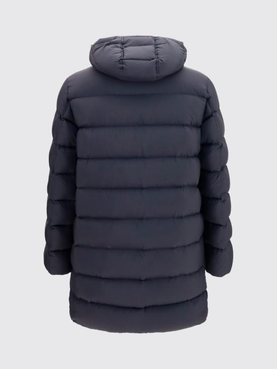 26FW 에르노 4 디렉션 스트레치 매트 패브릭 A-셰이프 재킷 4 디렉션 스트레치 매트 패브릭 A-셰이프 재킷 PI0017ULE12456Z 9300 Black - HERNO
