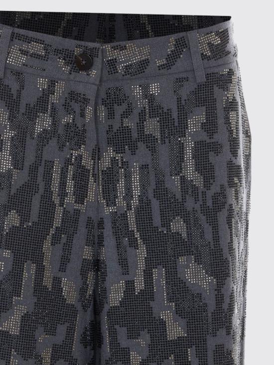 26FW 핑코 스트레이트 팬츠 107520A3GO I90 Grey - PINKO