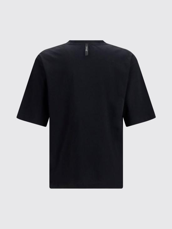 26FW 자크뮈스 로고 프린트 장식 티셔츠 TSM00639AJ00289 990 Black - JACQUEMUS