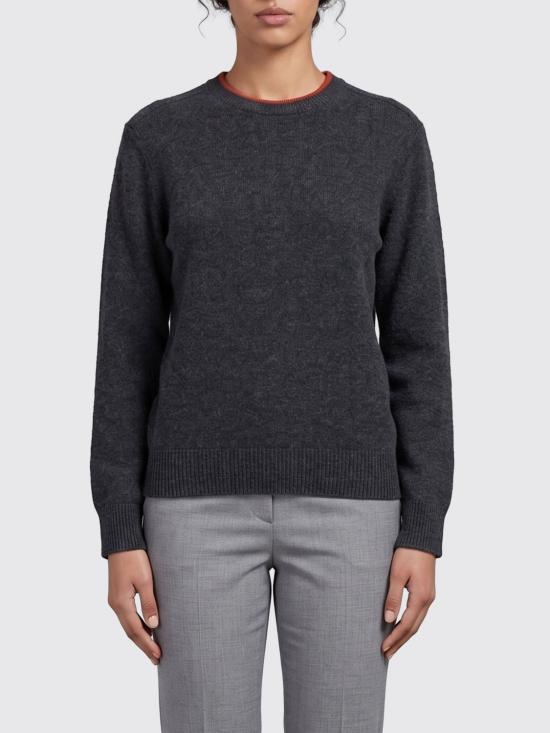 26FW 루루 드 세종 스웨터 OTIS CHARCOALRED Grey