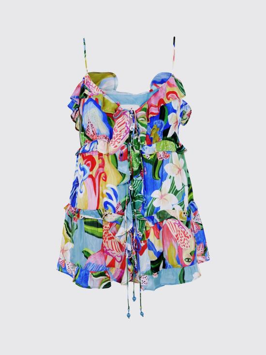 26FW 팜 리오 민소매 티셔츠 357165 25179 Multicolor - FARM RIO