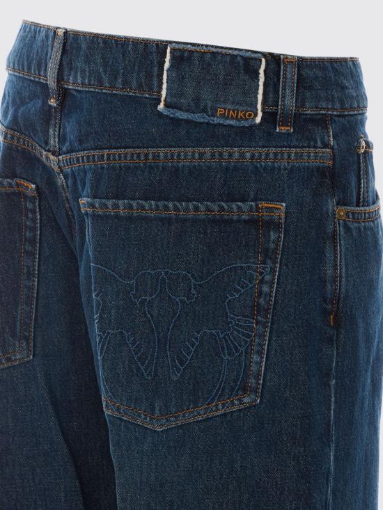 26FW 핑코 데님 팬츠 101733A3HG PJB Blue - PINKO