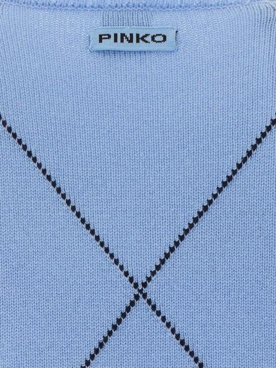 26FW 핑코 스웨터 107377A3JE EC4 Blue - PINKO