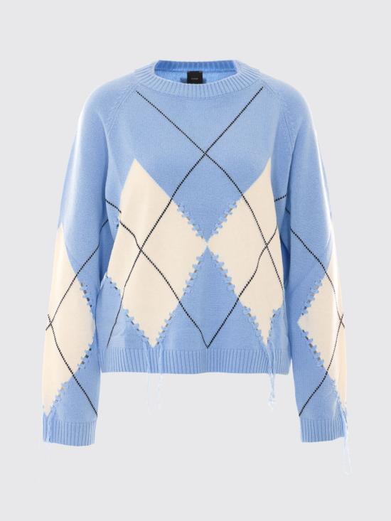 26FW 핑코 스웨터 107377A3JE EC4 Blue - PINKO