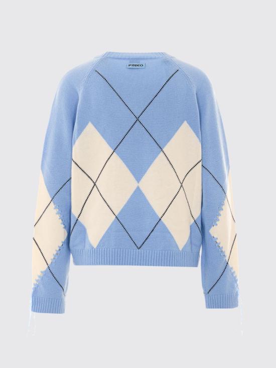 26FW 핑코 스웨터 107377A3JE EC4 Blue - PINKO