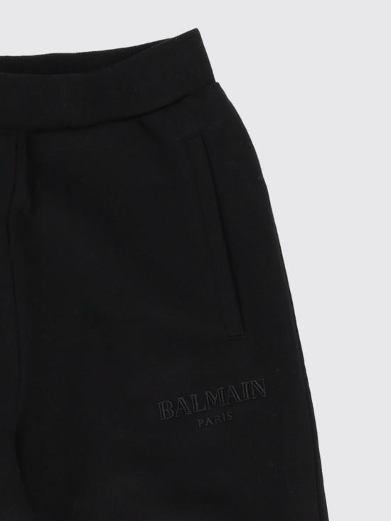 26FW [키즈] 발망 팬츠 BZ6I00Z3183 930 Black - BALMAIN