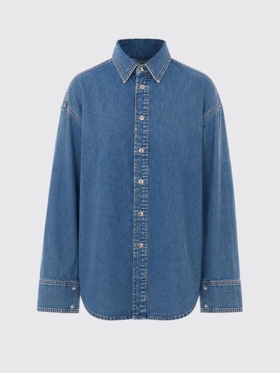 26FW 하이쿠레 데님 셔츠 HEW06106DF188L0950 L0950 Blue - HAIKURE