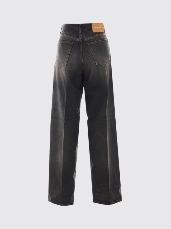 26FW 하이쿠레 데님 팬츠 HEW03296DF119L0938 L0938 Black - HAIKURE