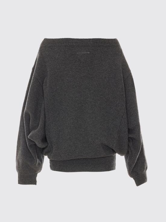 26FW MM6 메종마르지엘라 스웨터 S52DA0100M13287 855M Grey - MM6 MAISON MARGIELA