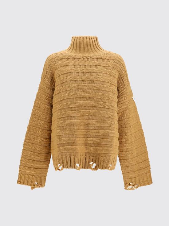 26FW MM6 메종마르지엘라 터틀넥 SH0HA0004M13040 156 Beige - MM6 MAISON MARGIELA