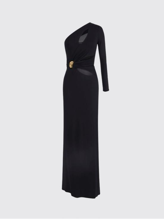 26SS 엘리자베타프랜치 롱 원피스 ABR2561E3 110 Black - ELISABETTA FRANCHI