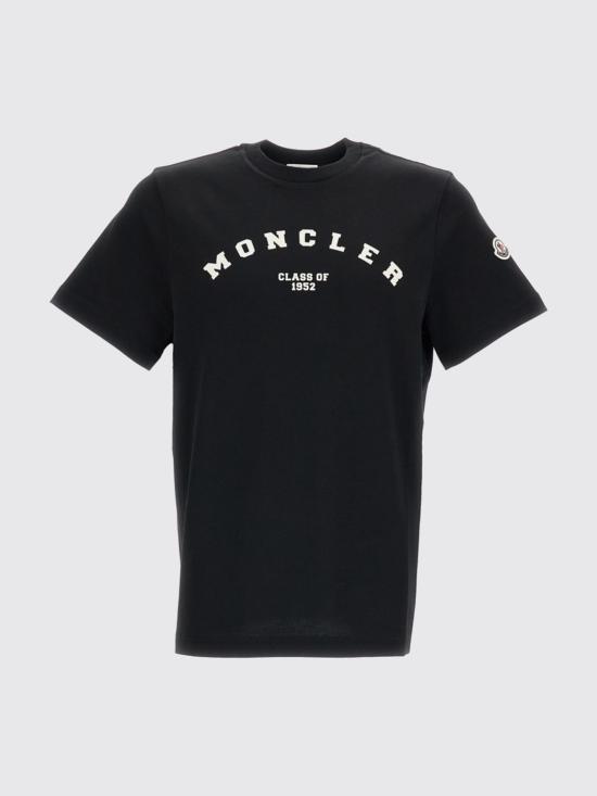 26FW 몽클레어 반팔 티셔츠 8C0000489AUG 999 Black