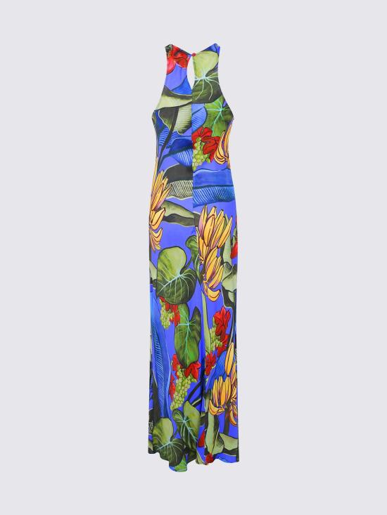 26FW 팜 리오 롱 원피스 363551 25184 Blue - FARM RIO