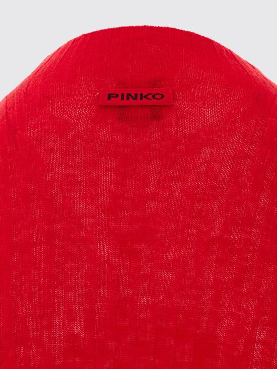 26FW 핑코 터틀넥 107834A2Z6 R23 Red - PINKO