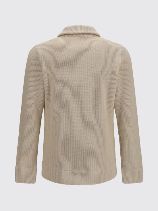 26FW 마르지엘라 니트 집업 가디건 SI1HA0013S17781 105F Ecru - MAISON MARGIELA