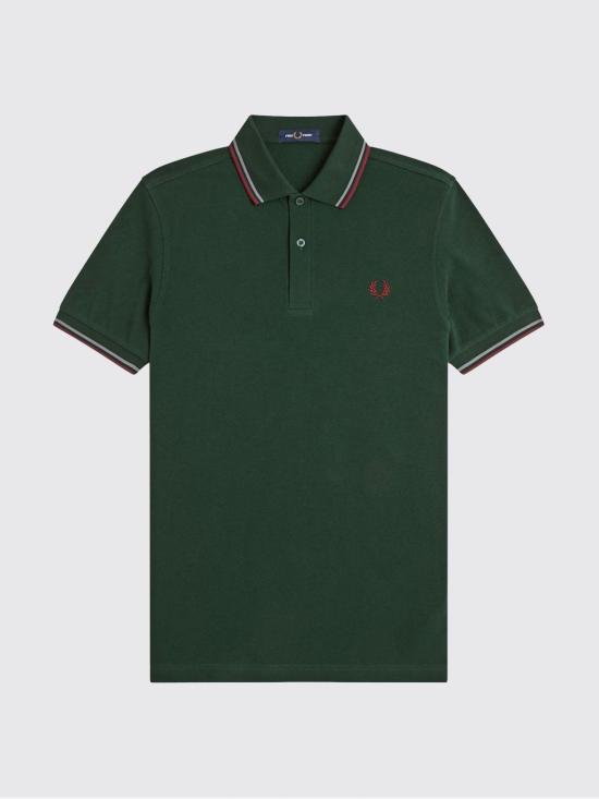 26SS 프레드페리 폴로 티셔츠 FPM3600P57 85A Bottle Green - FRED PERRY