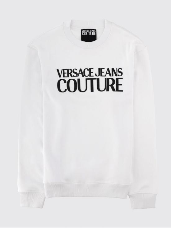 26SS 베르사체 긴팔 티셔츠 80GAIT01CF01T 003 White - VERSACE