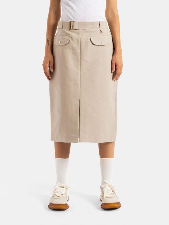 26FW 몽클레어 미디 스커트 L20932D00022599S9 23S Beige