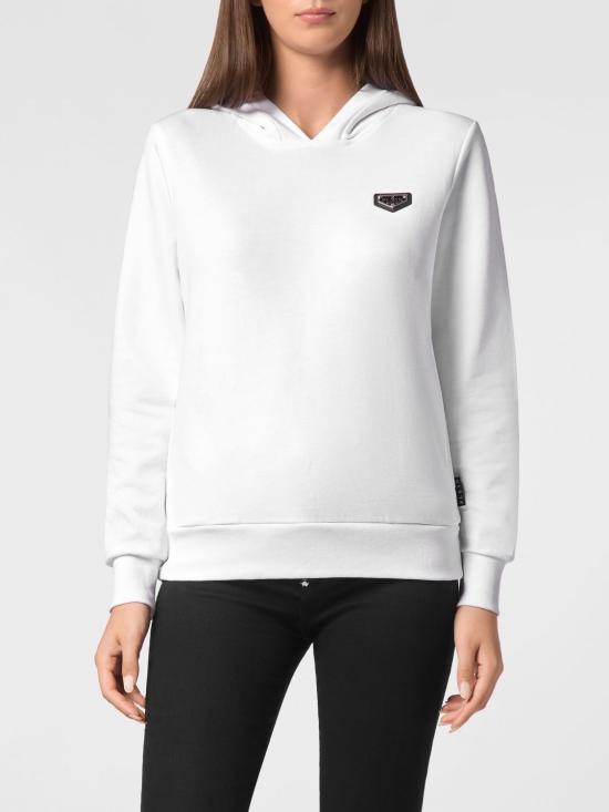 26SS 필립 플레인 후드 티셔츠 UADCWJB1808PTE003N 01 White