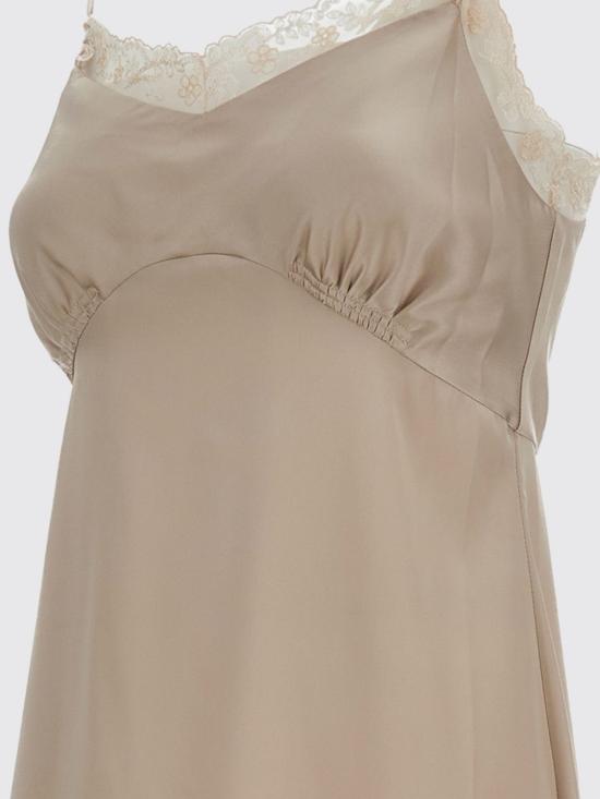 26FW 시몬로샤 롱 원피스 72101009 OYSTER Beige - SIMONE ROCHA