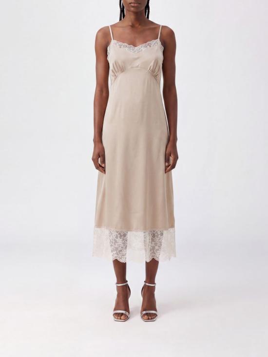 26FW 시몬로샤 롱 원피스 72101009 OYSTER Beige