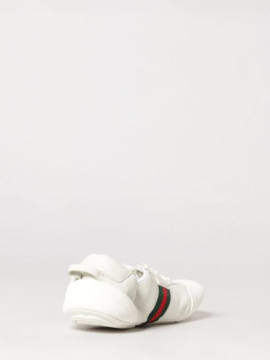 26FW 구찌 블론디 레이스업 스니커즈 874883AAGY3 9049 White - GUCCI