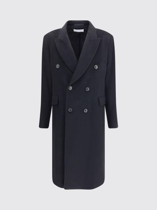 26FW 아워레가시 헤어리 울 웨일 코트 M4201WB Black - OUR LEGACY