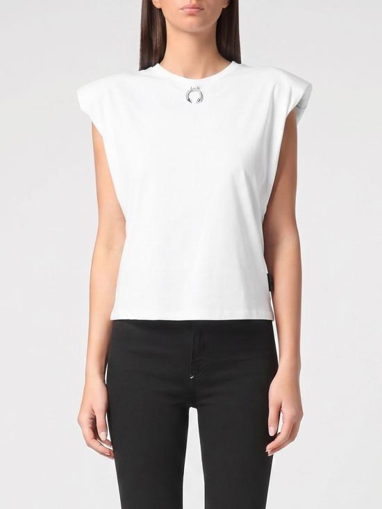 26SS 필립 플레인 탑 UADCWTK3553PJY002N 01 White