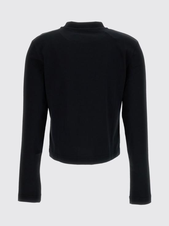 26FW 자크뮈스 그로그랭 로고 롱슬리브 티셔츠 TSW00155AJ00124 990 Black - JACQUEMUS